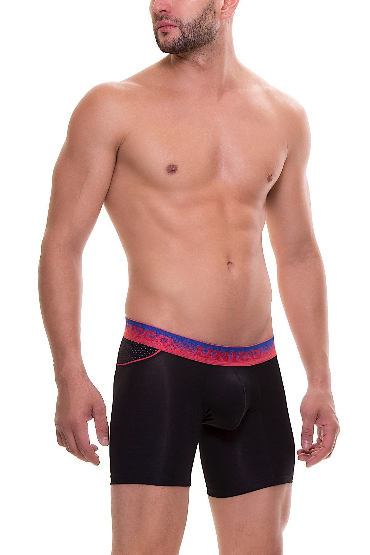 Unico Black/Red/Blue Happiness Boxer Brief