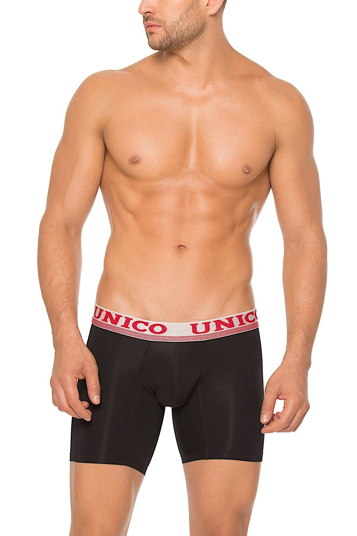 Unico Black/Red/Grey Orisha Boxer Brief