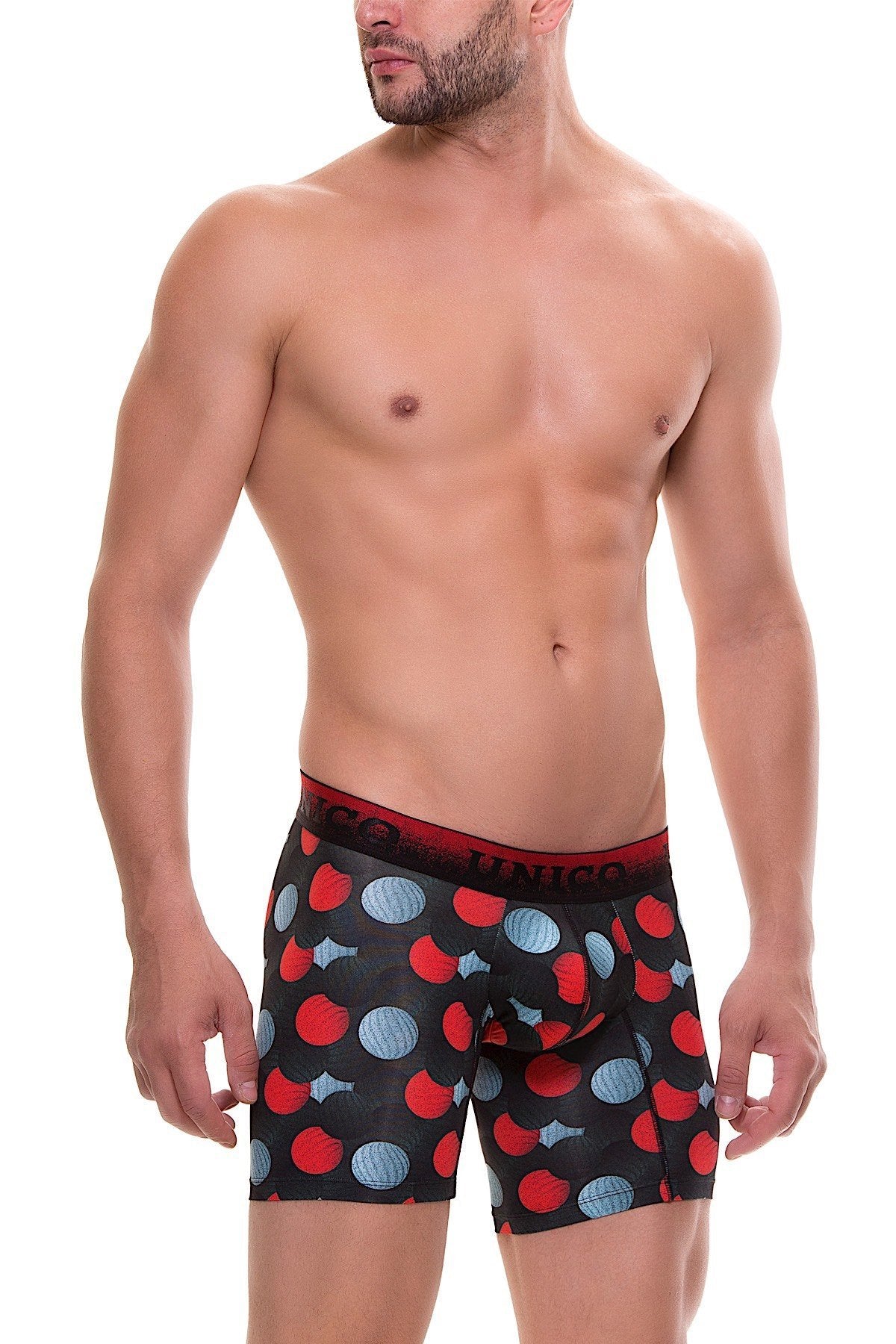 Unico Black/Red Lighter Boxer Brief