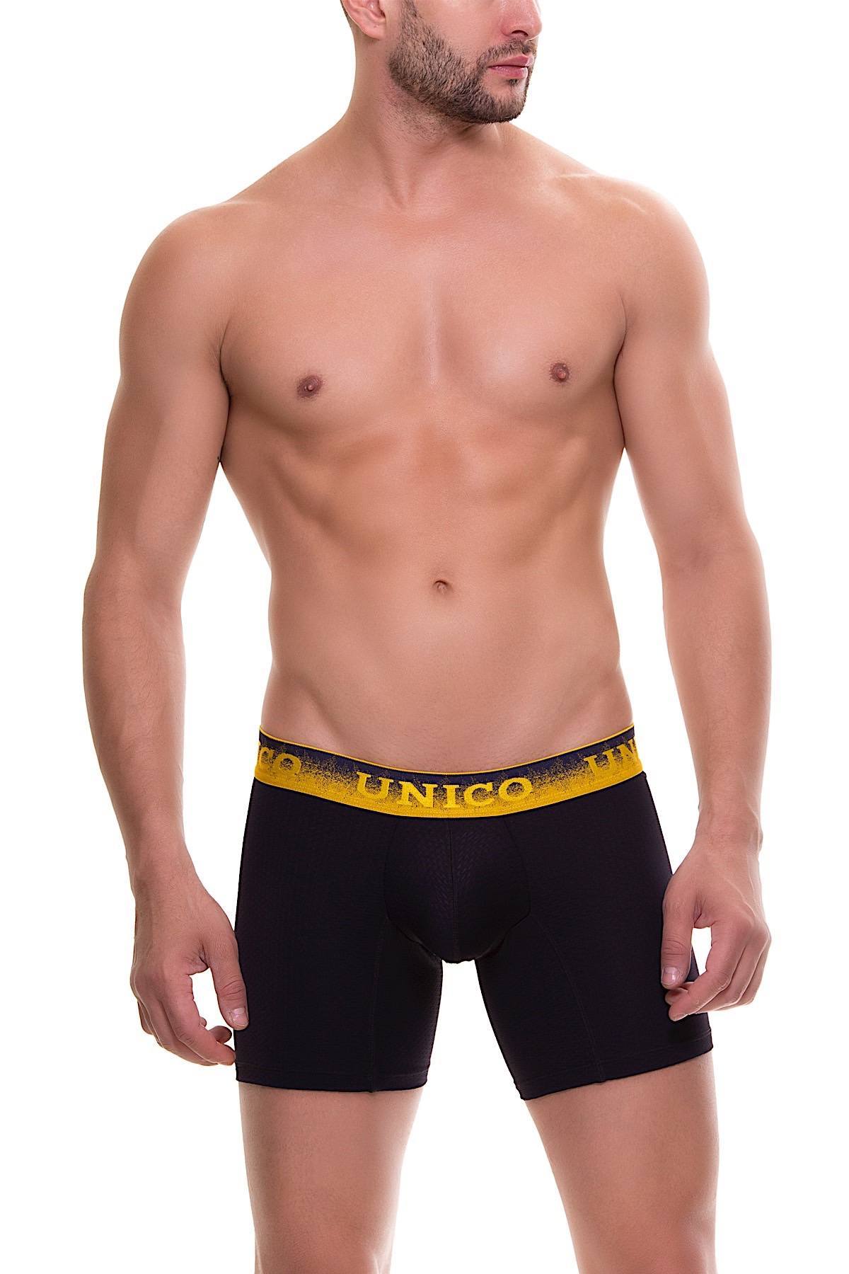 Unico Black Vibe Boxer Brief