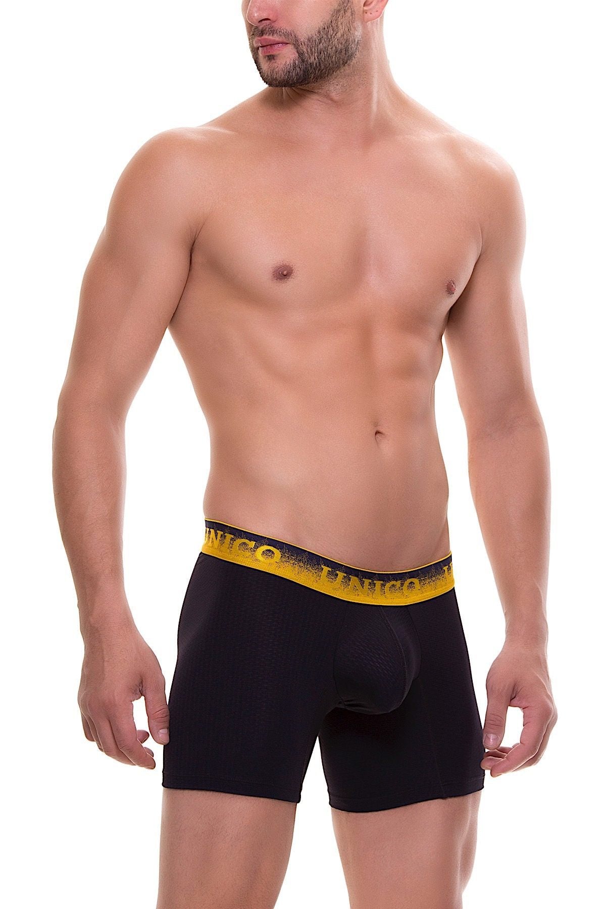 Unico Black Vibe Boxer Brief