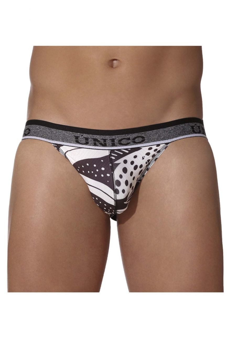 Unico Black and White 22010301203 Siluetas Jockstrap