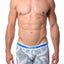 Unico Blue/White Asana Boxer Brief