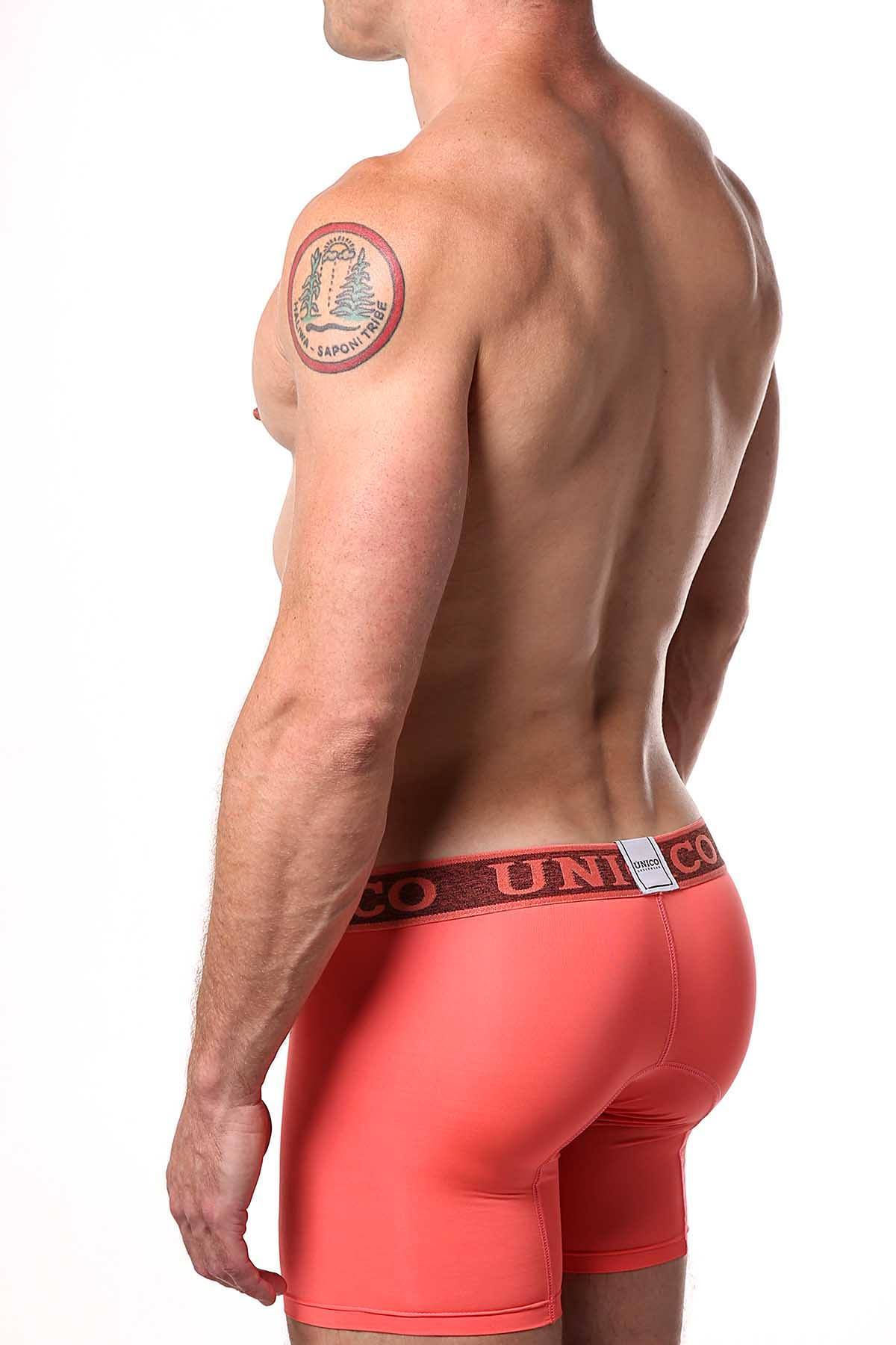 Unico Bright-Coral Agama Boxer Brief