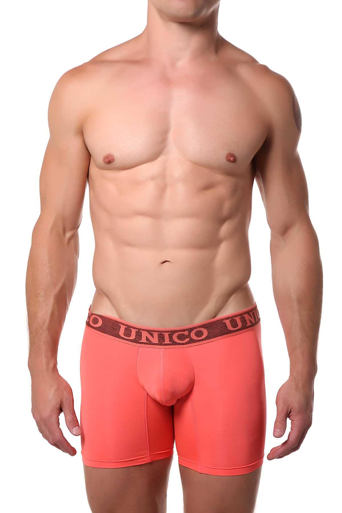 Unico Bright-Coral Agama Boxer Brief