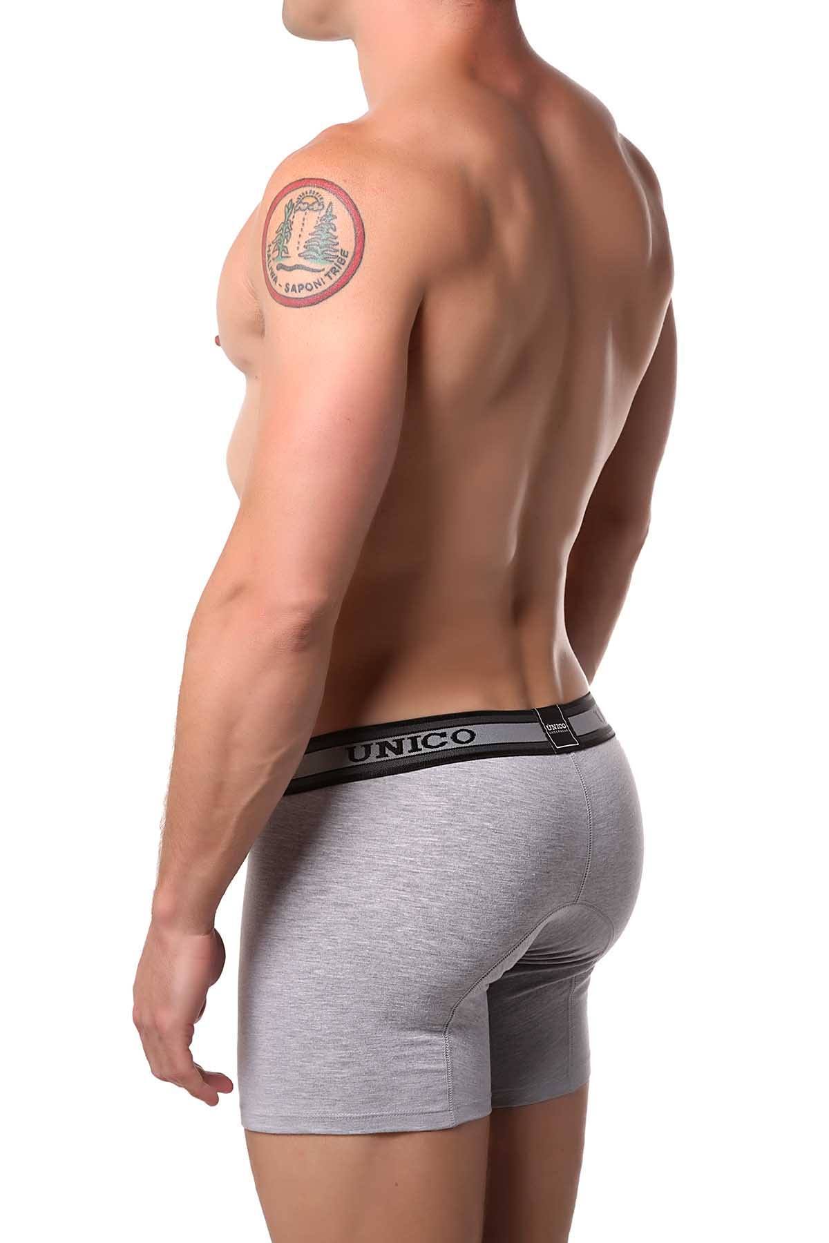 Unico Grey Sense Boxer Brief