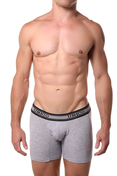 Unico Grey Sense Boxer Brief