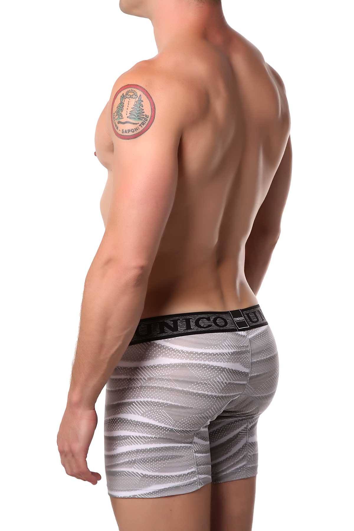 Unico Grey/White Yantra Boxer Brief