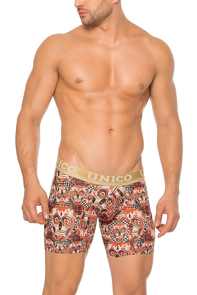 Unico Orange/Gold/Multi-Color Rituals Boxer Brief