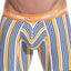 Unico Orange/Multi Striped Nirvana Boxer Brief