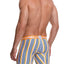 Unico Orange/Multi Striped Nirvana Boxer Brief