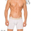 Unico White Drum Boxer Brief