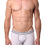 Unico White/Grey Mesh Retreat Boxer Brief