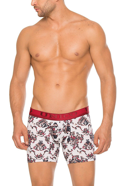 Unico White/Red Viñales Boxer Brief