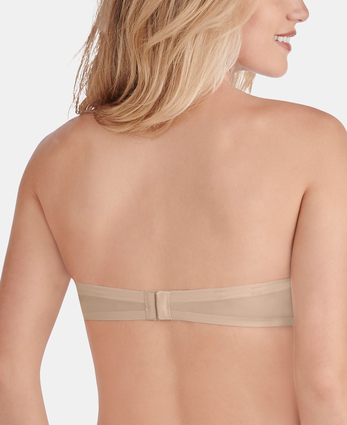 Vanity Fair Nearly Invisible™ Full Coverage Strapless Underwire Bra 74202 Damask Neutral