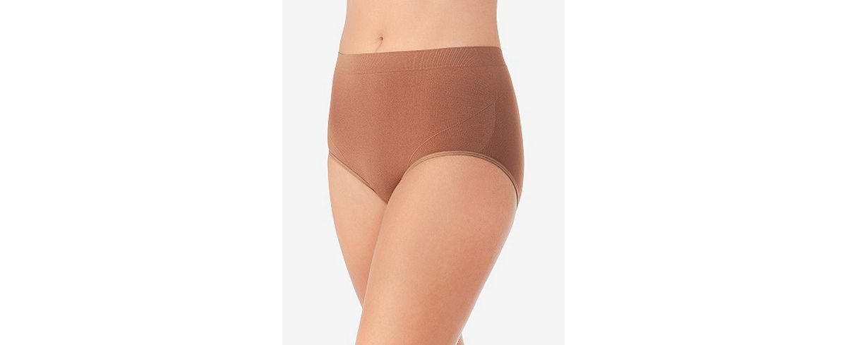 Vanity Fair Seamless Smoothing Comfort Brief Underwear 13264 Also Available In Extended Sizes More Coffee