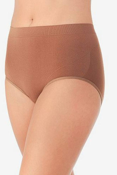 Vanity Fair Seamless Smoothing Comfort Brief Underwear 13264 Also Available In Extended Sizes More Coffee