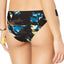 Volcom Lost Marbles Cutout Cheeky Bikini Bottom in Black