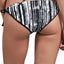 Volcom Stay Tuned Reversible Side Tie Bikini Bottom in Black/White