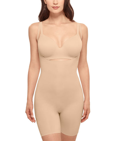 Wacoal Wo Beyond Naked Open Bust Body Shaper 802330 Sand