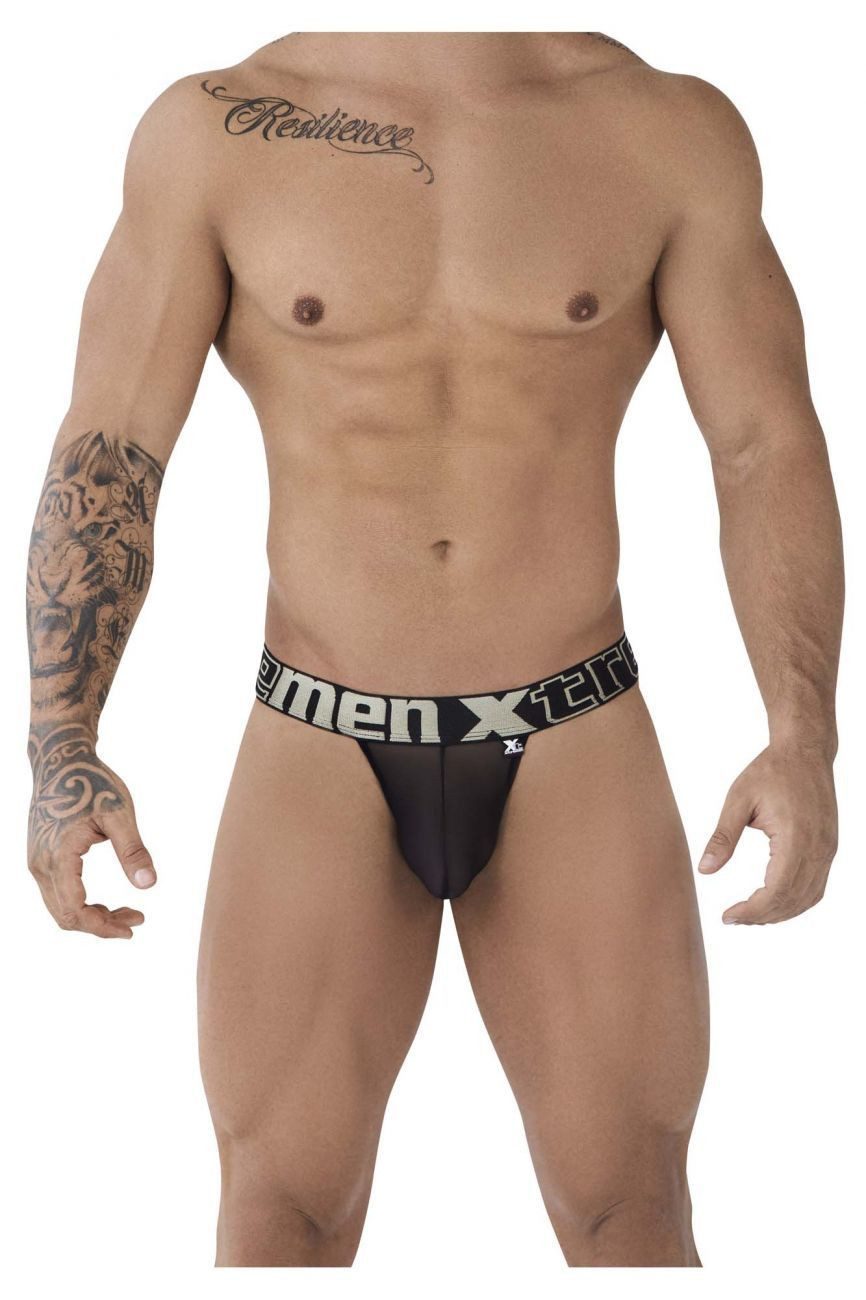 Xtremen Black 91082 Microfiber Pride Bikini