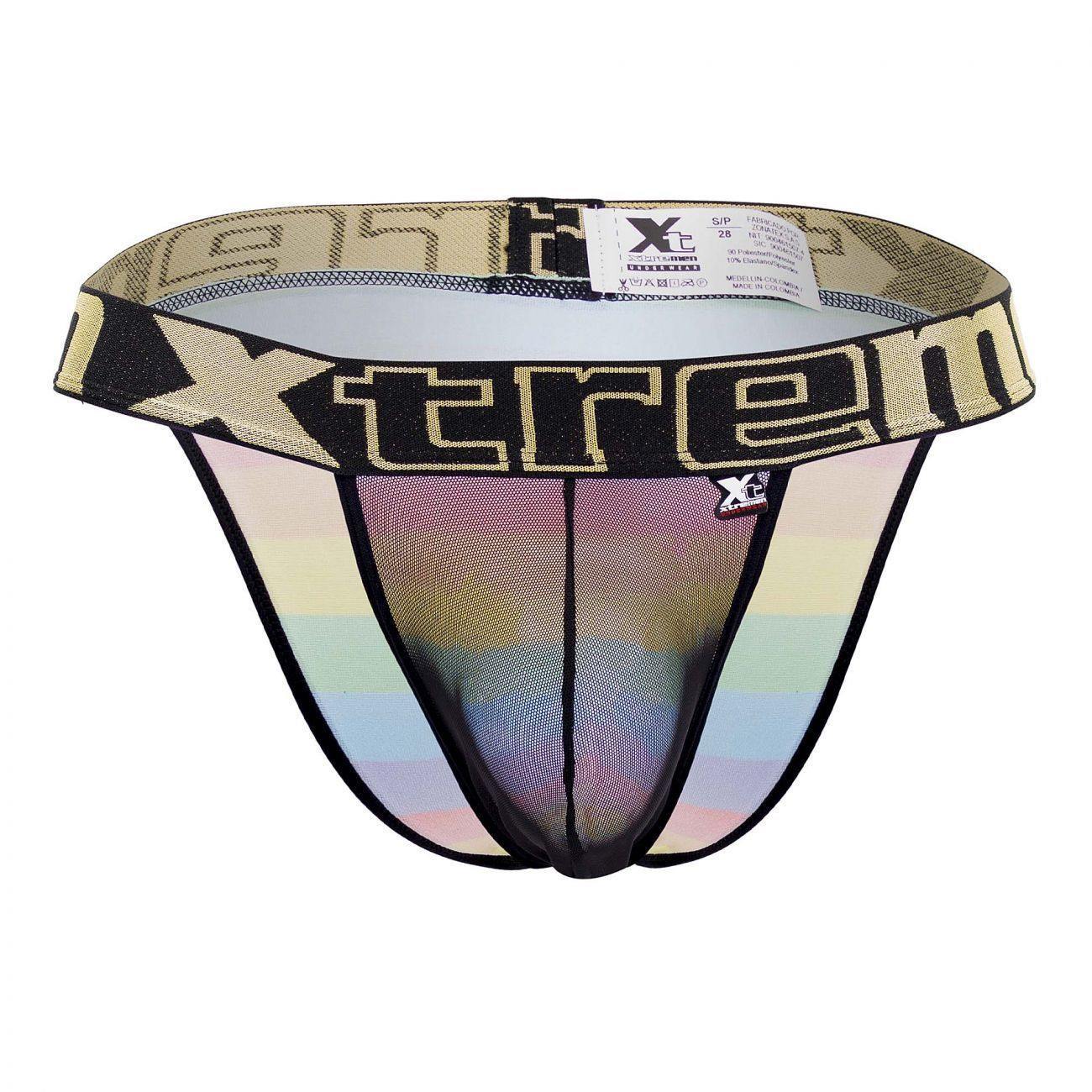 Xtremen Black 91082 Microfiber Pride Bikini