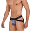 Xtremen Black 91099 Microfiber Mesh Jockstrap