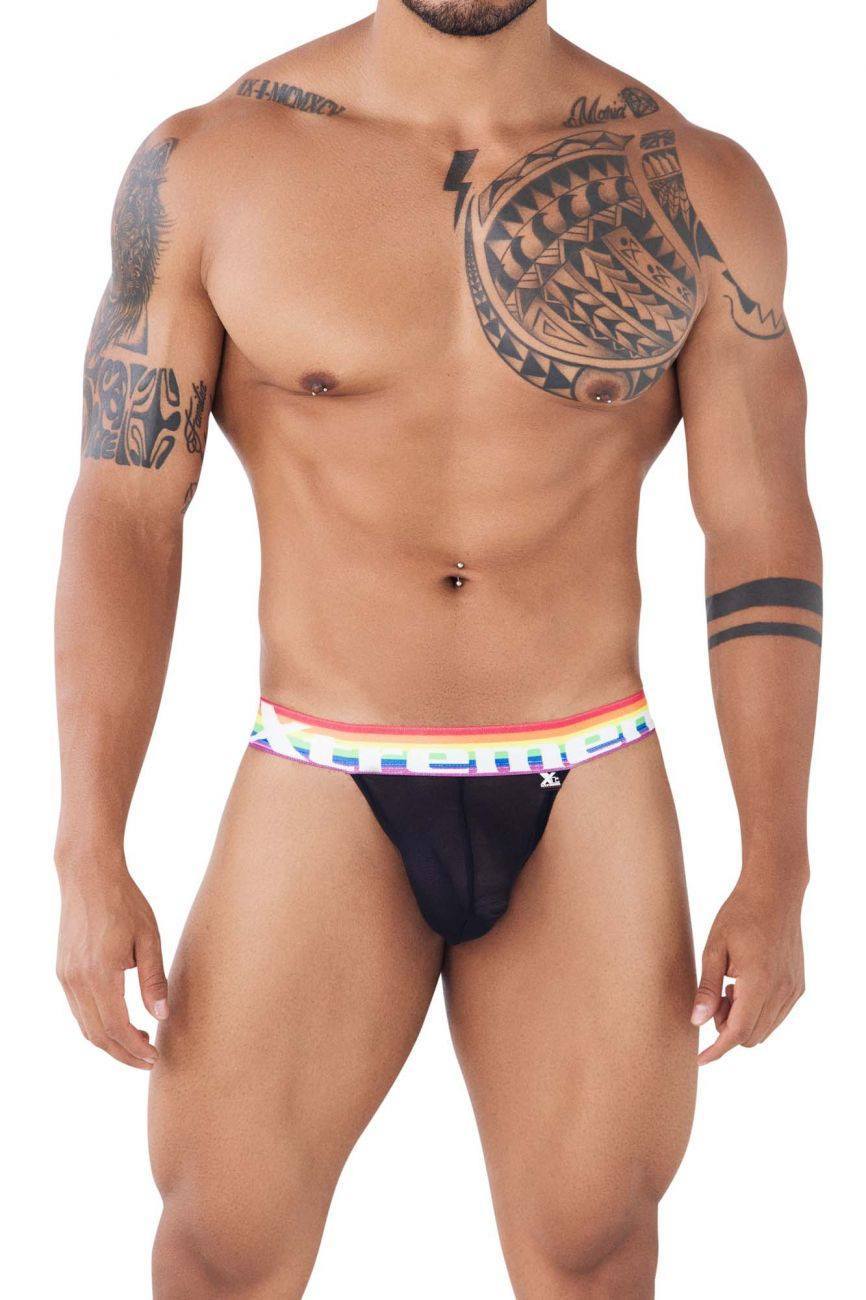 Xtremen Black 91104 Pride Mesh Bikini