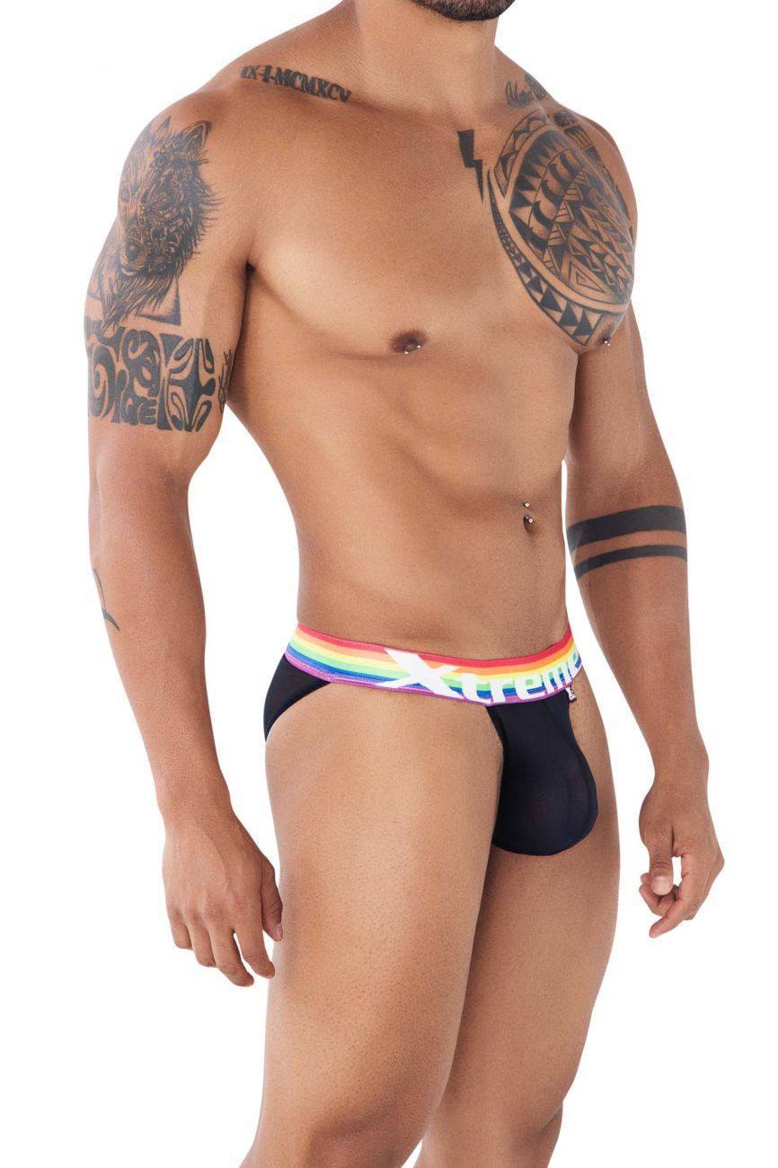 Xtremen Black 91104 Pride Mesh Bikini