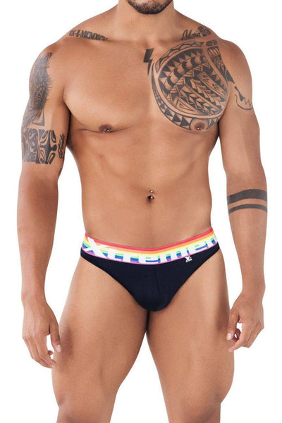 Xtremen Black 91106 Pride Thongs