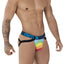 Xtremen Blue 91083 Microfiber Pride Jockstrap