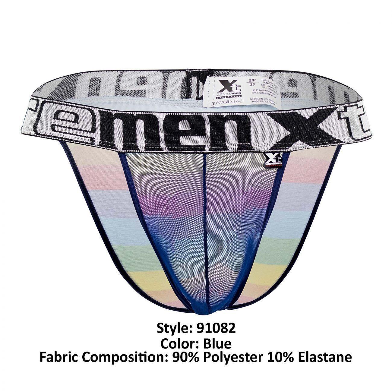 Xtremen Dark Blue 91082 Microfiber Pride Bikini