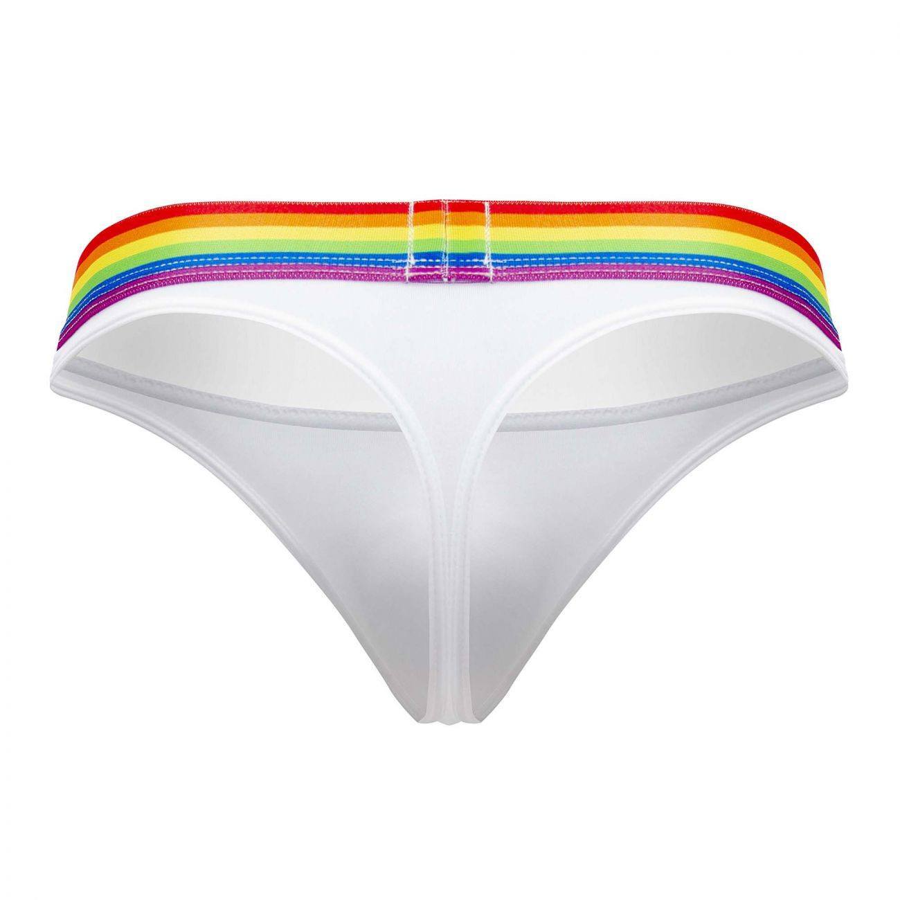 Xtremen White 91106 Pride Thongs