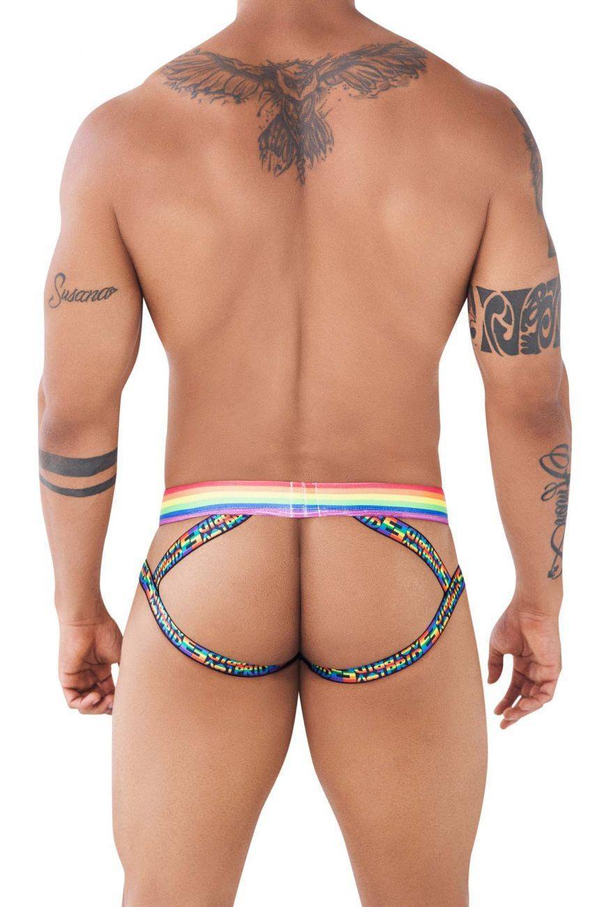 Xtremen black 91105 Pride Jockstrap