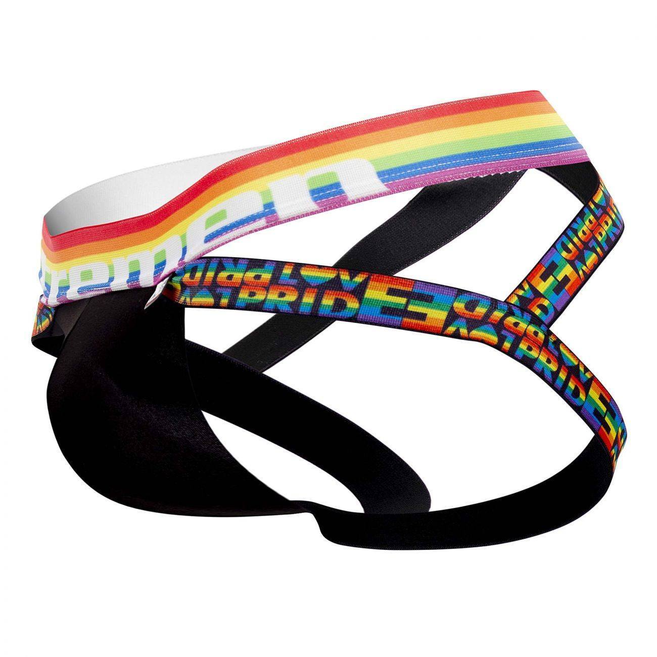 Xtremen black 91105 Pride Jockstrap