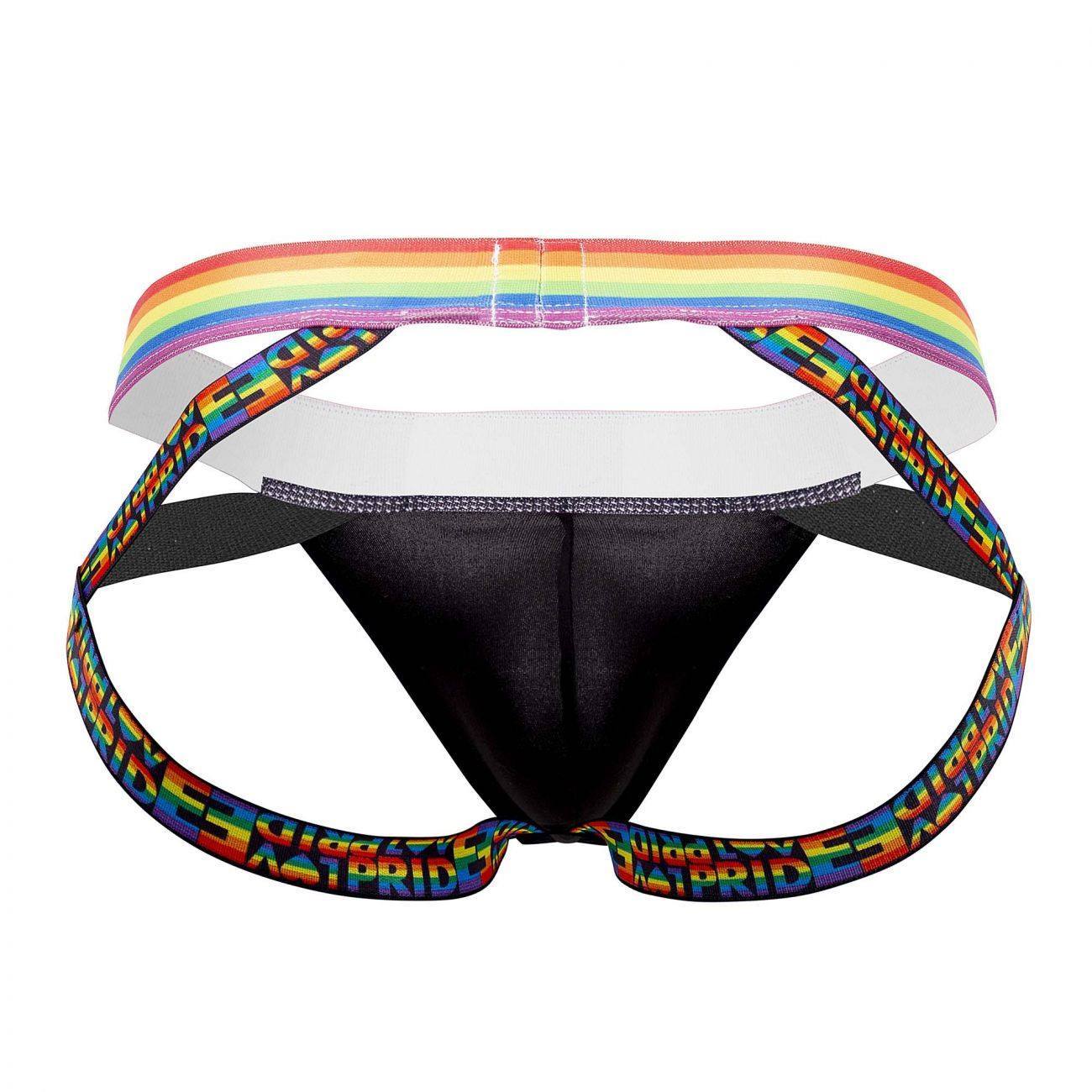 Xtremen black 91105 Pride Jockstrap