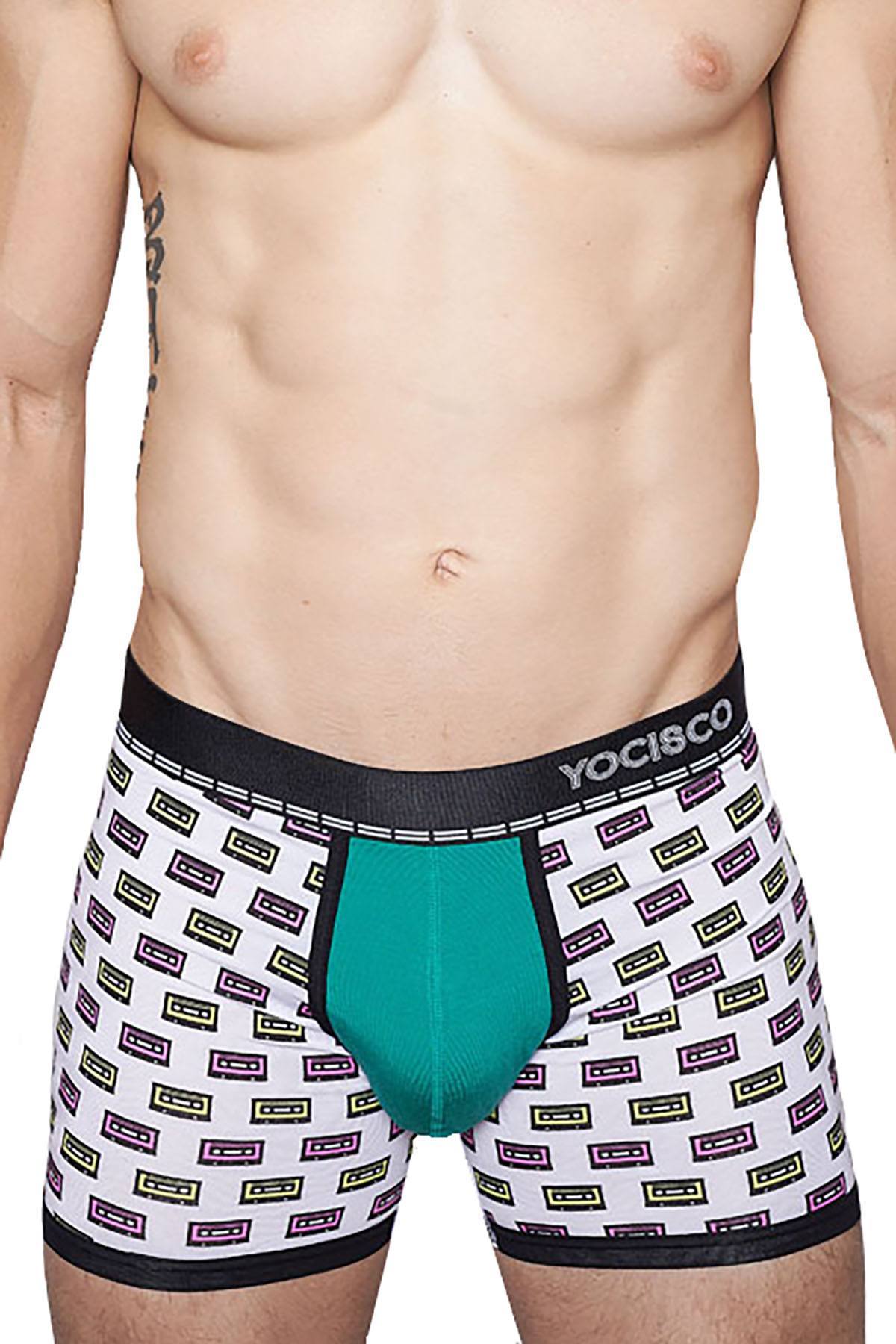 YOCISCO Green Mixtape Boxer Brief