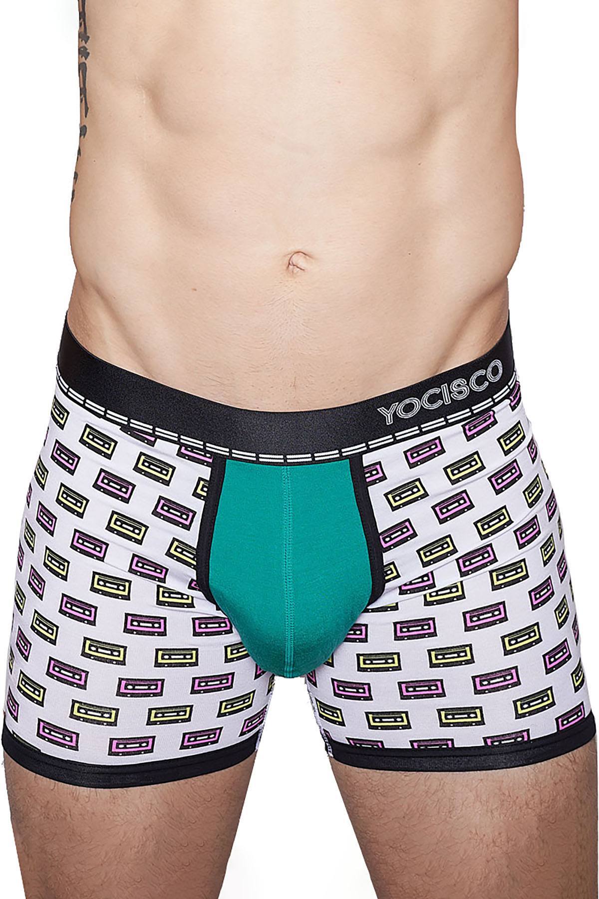 YOCISCO Green Mixtape Boxer Brief