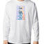 Zanerobe Long-sleeve Fangs Box Graphic Tee White