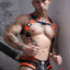 breedwell Neon Orange Akira Body Harness