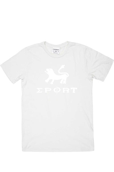 Rxmance White Lion Sport Crew Tee