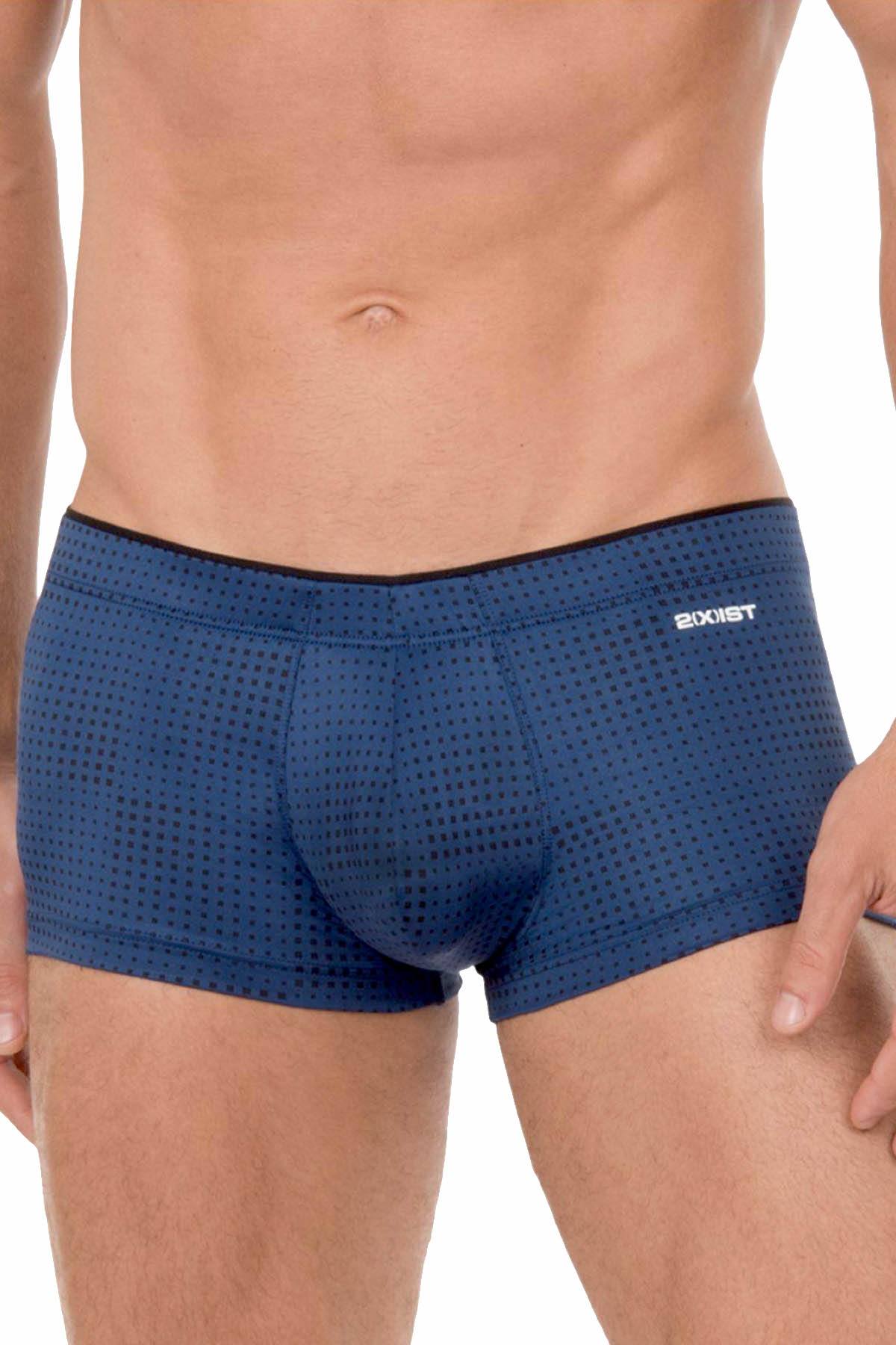 2(X)IST Estate Blue Dot-Print Sliq Trunk