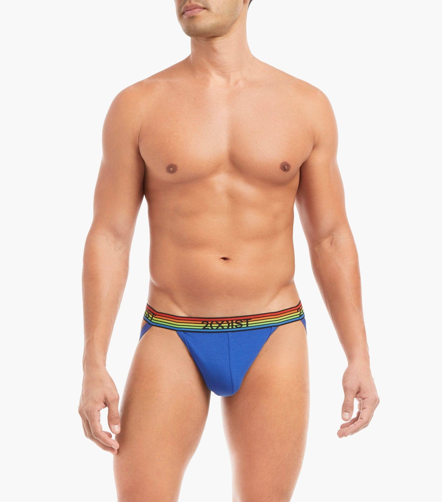 2(X)IST Pride Cotton Stretch Jock Strap 5-Pack