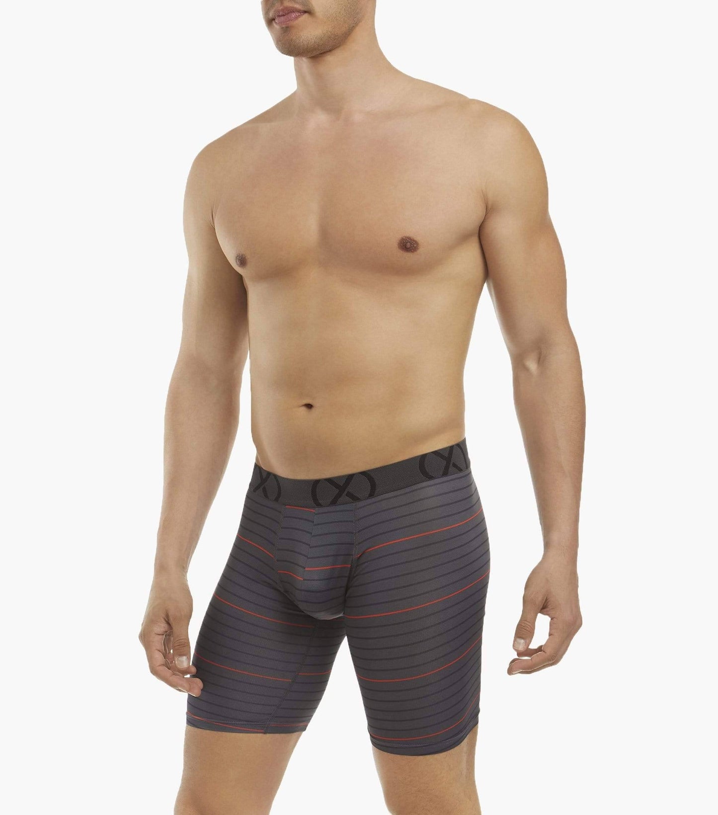 2(x)ist Orange Sport 9" Boxer Brief 3-pack