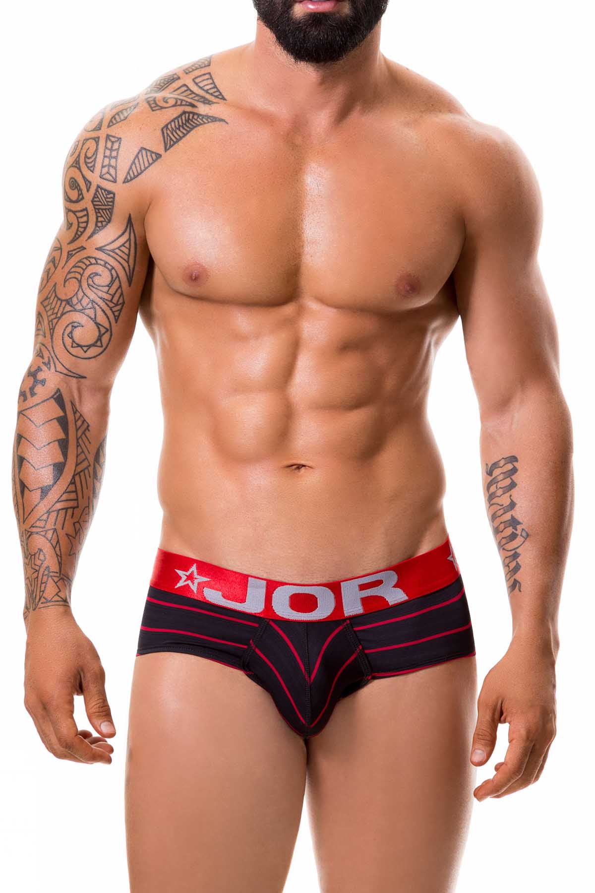 Jor Black/Red Milan Brief