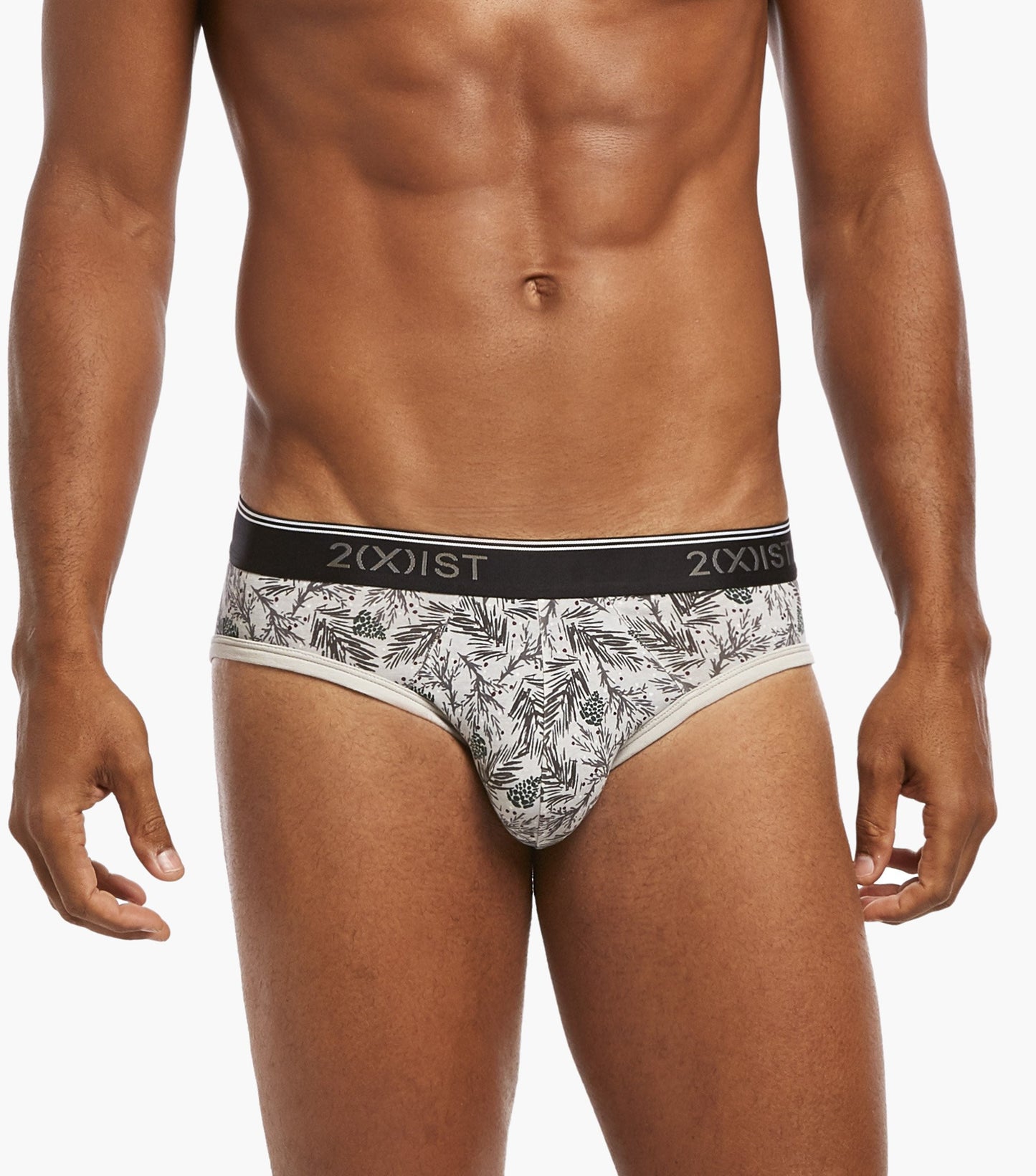 2XIST Cotton Stretch No-Show Brief 3-Pack Floral