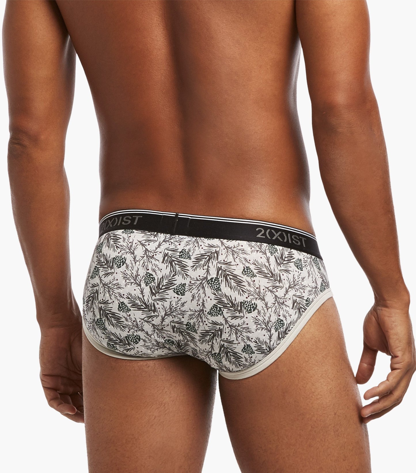 2XIST Cotton Stretch No-Show Brief 3-Pack Floral