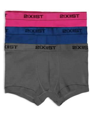 2XIST Essential 3-Pack No Show Trunks