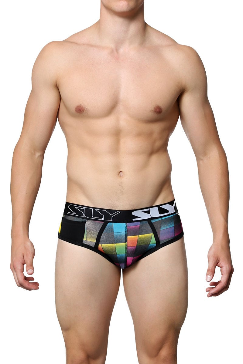 Hyper Plaid Brief