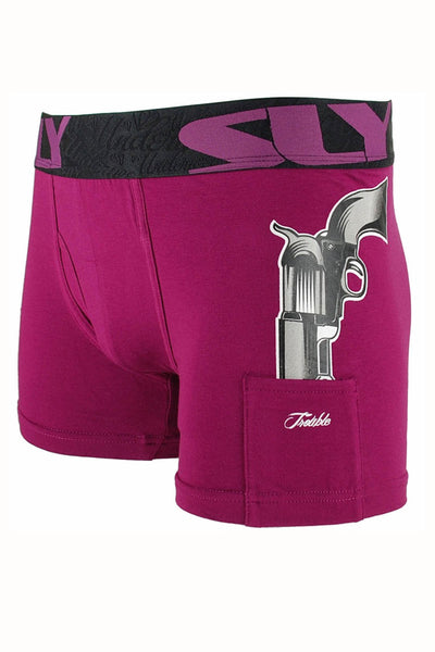 Sly Purple Thug Life Boxer Trunk